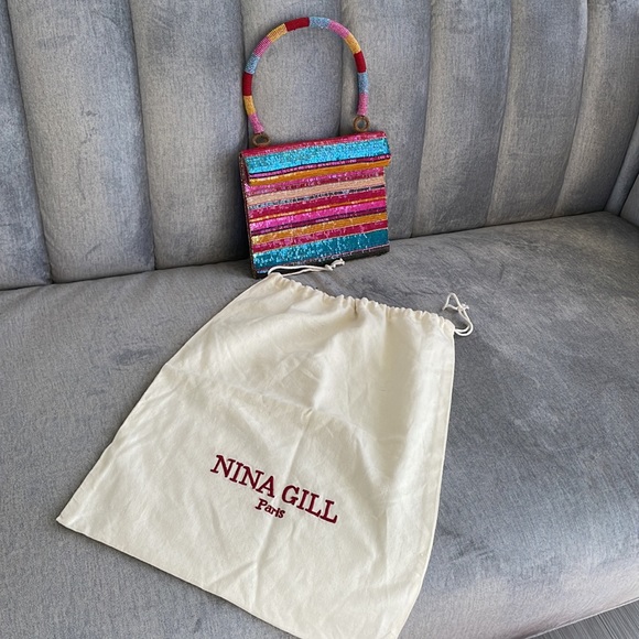 Absolutely stunning one of a kind Nina Gill vintage purse - Picture 15 of 15